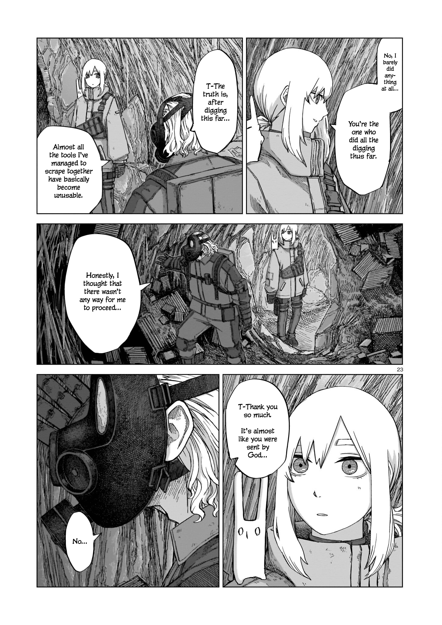 Halaman dari The Color of the End: Mission in the Apocalypse Chapter 7
