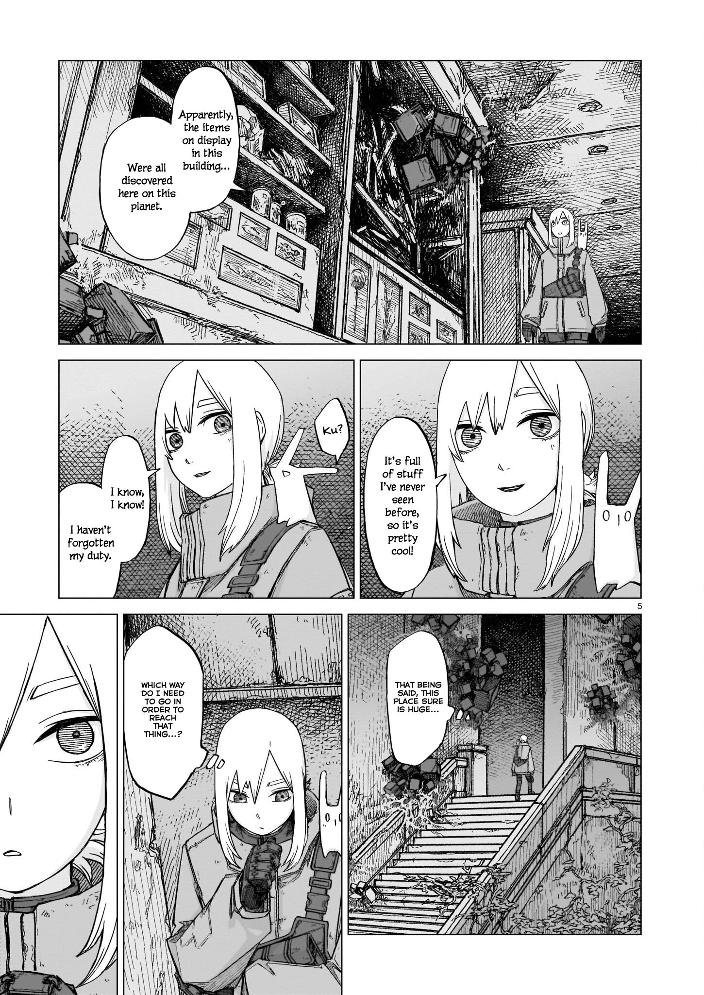 Halaman dari The Color of the End: Mission in the Apocalypse Chapter 7