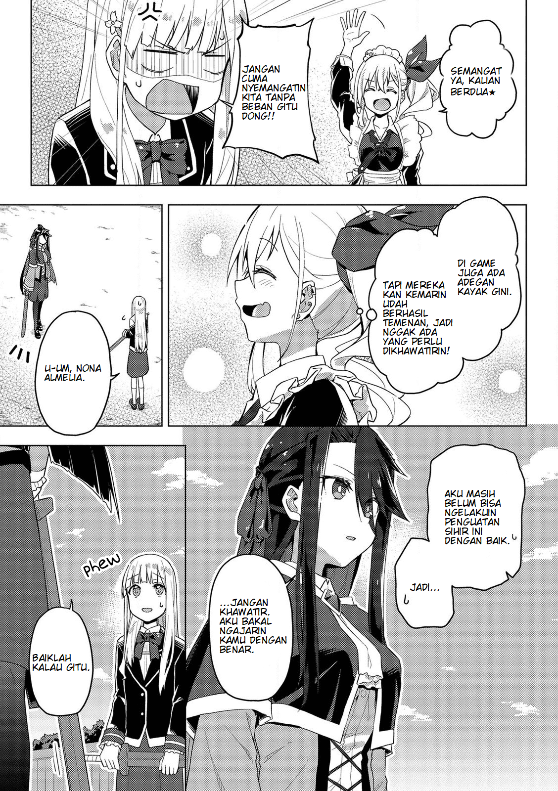Gal Maid to Akuyaku Reijou: Ojousama no Happy End shika Katan! Chapter 4 - halaman 11