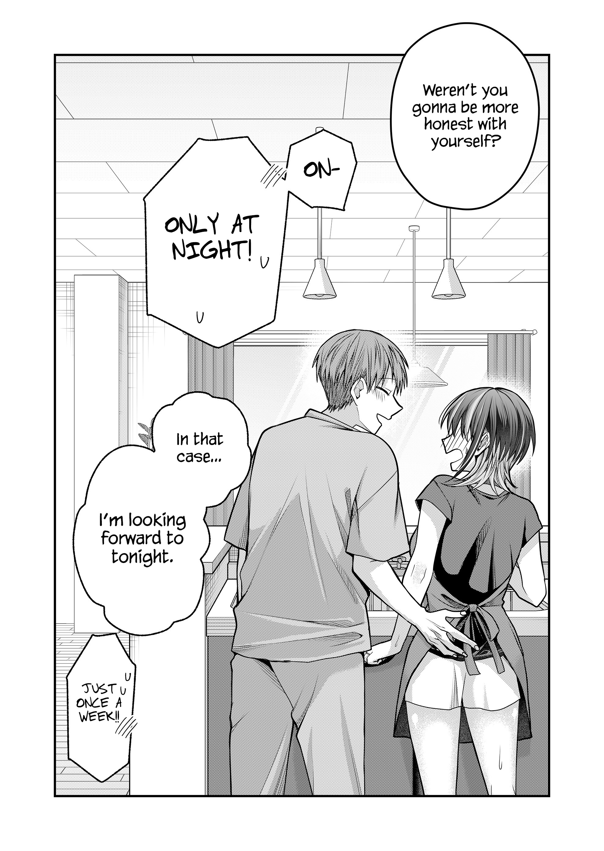 Halaman dari Gal Yome no Himitsu Chapter 40