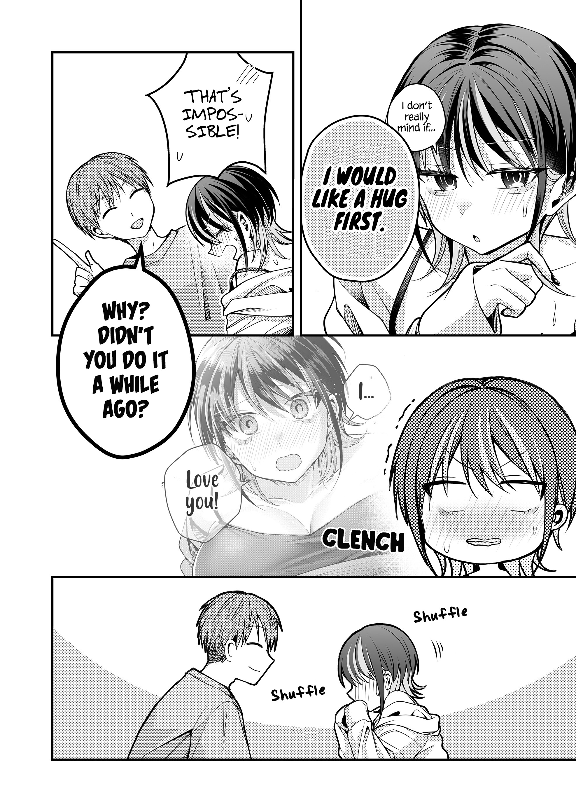 Halaman dari Gal Yome no Himitsu Chapter 40