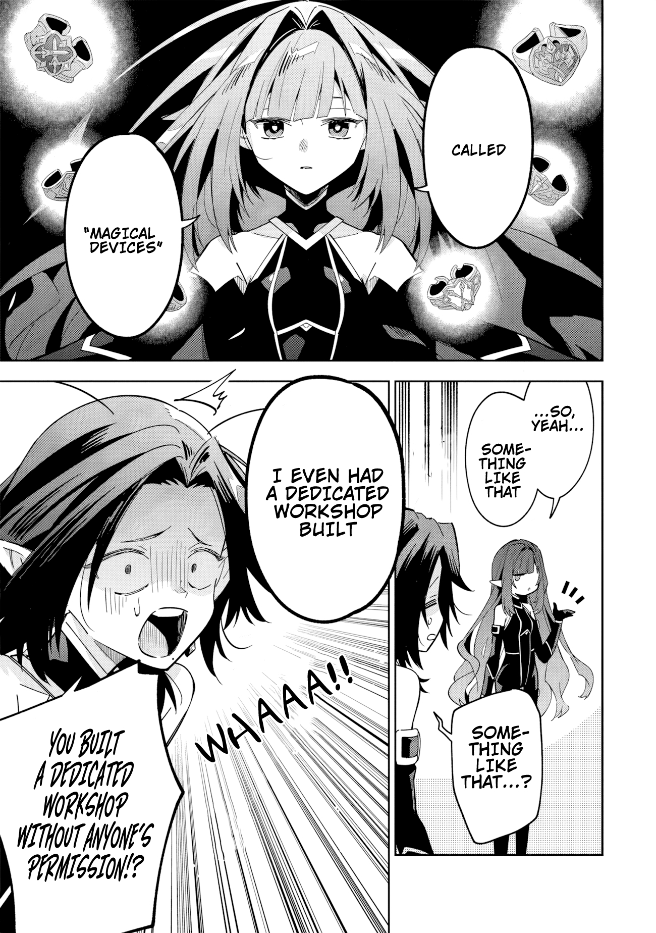 Halaman dari Kage no Jitsuryokusha ni Naritakute! Master of Garden ~Shichikage Retsuden~ Chapter 8.1