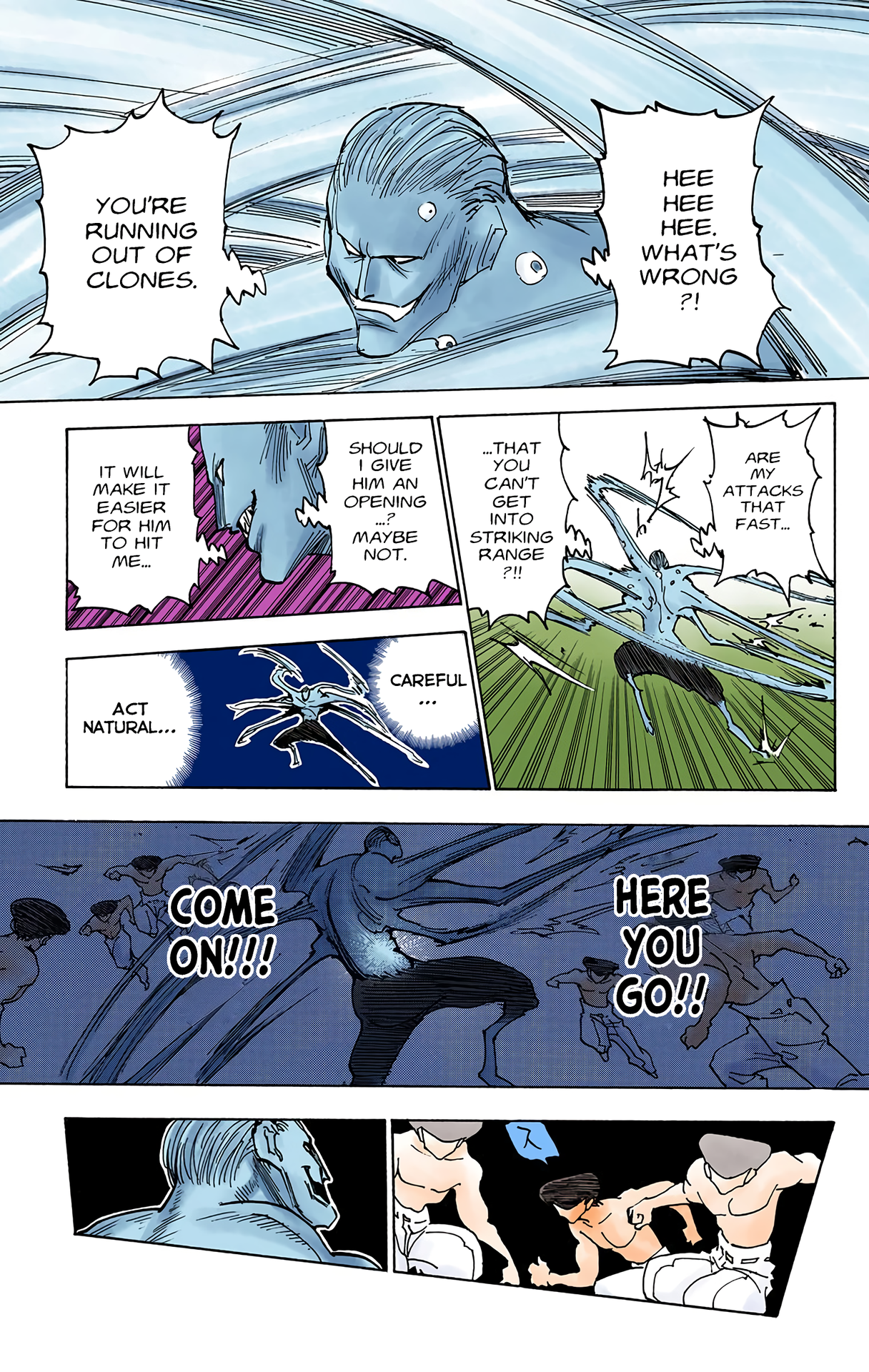 Halaman dari Hunter x Hunter (Official Colored) Chapter 285