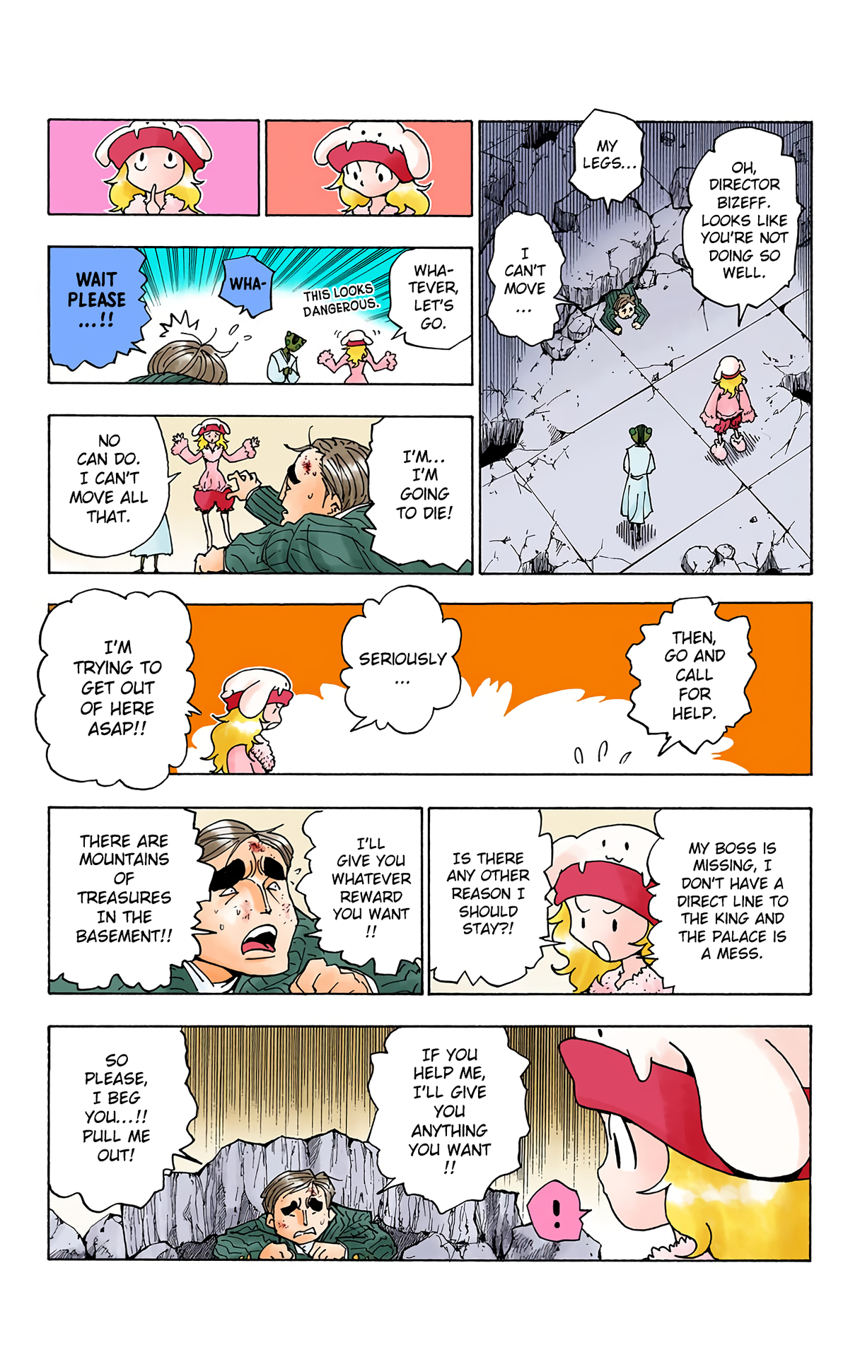 Halaman dari Hunter x Hunter (Official Colored) Chapter 285
