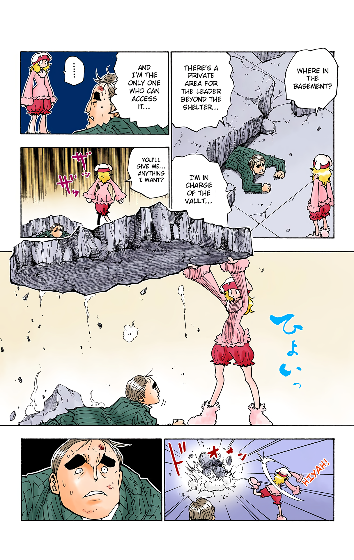 Halaman dari Hunter x Hunter (Official Colored) Chapter 285