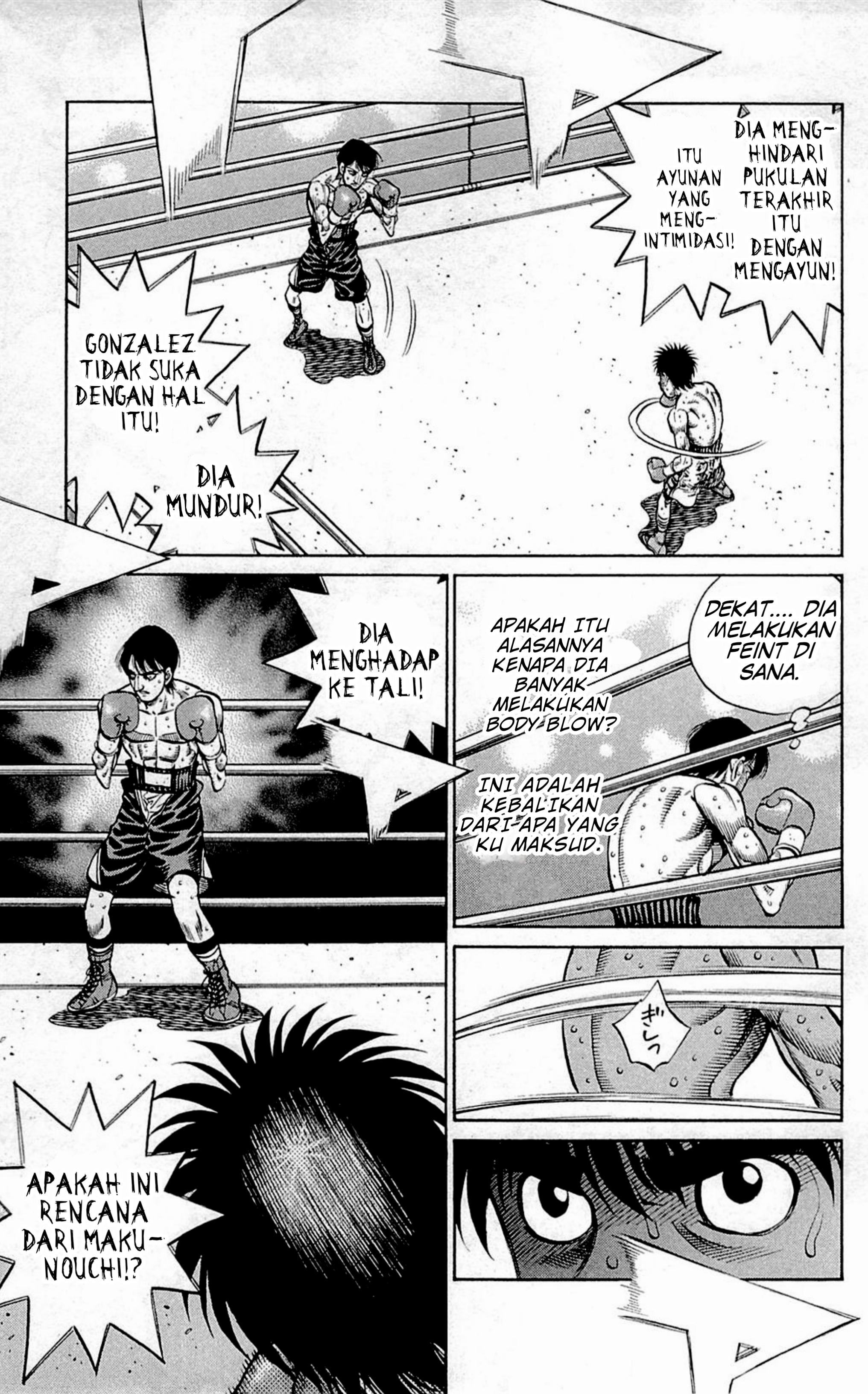 Hajime no Ippo Chapter 1041 - halaman 13