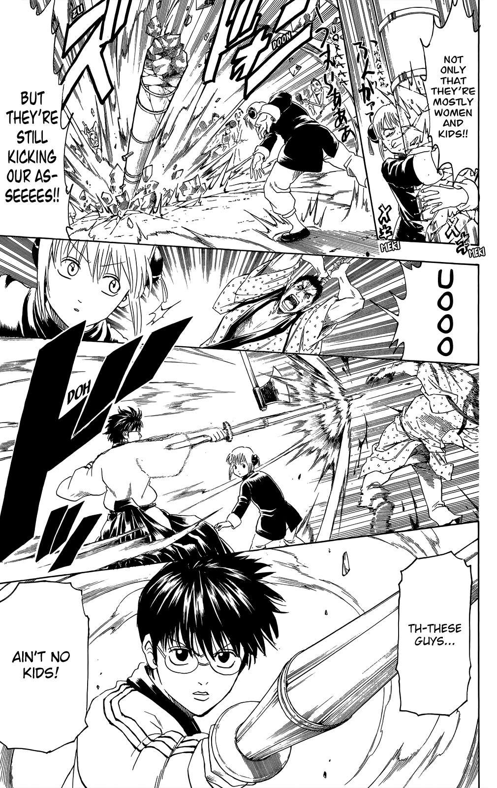 Halaman dari Gintama Chapter 303