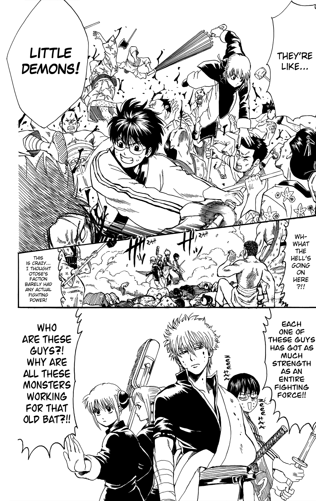 Halaman dari Gintama Chapter 303