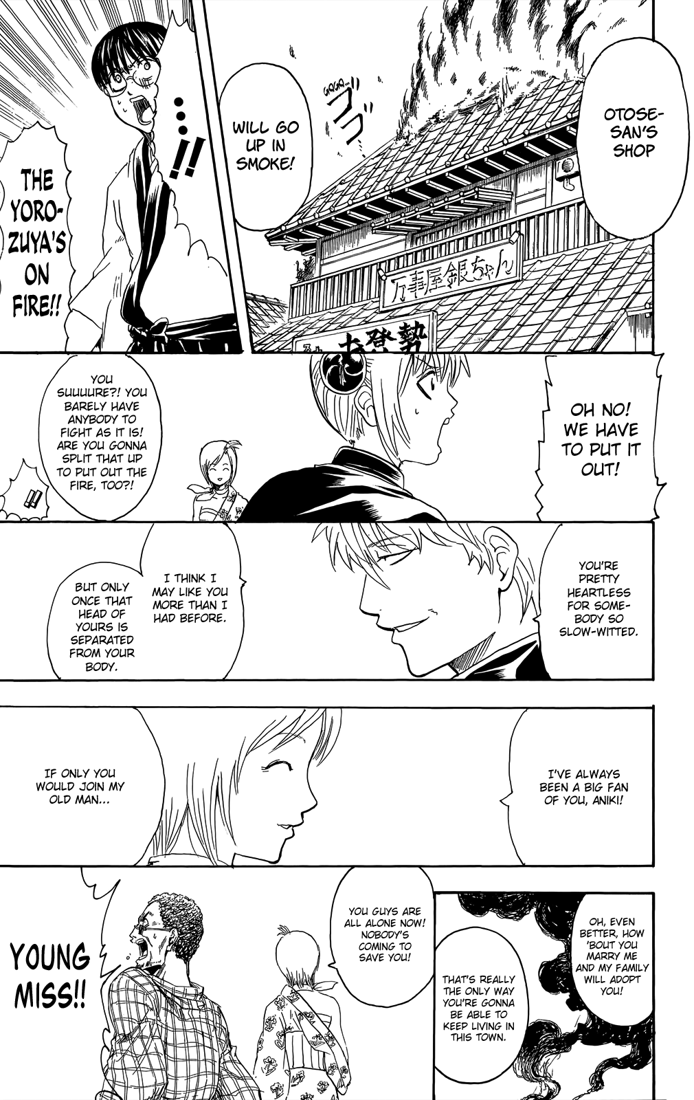Halaman dari Gintama Chapter 303
