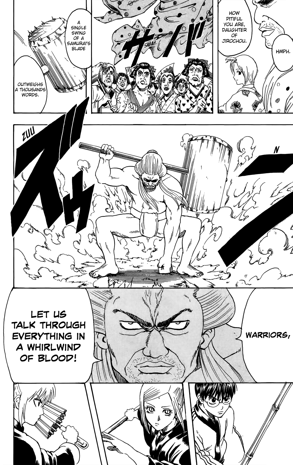 Halaman dari Gintama Chapter 303