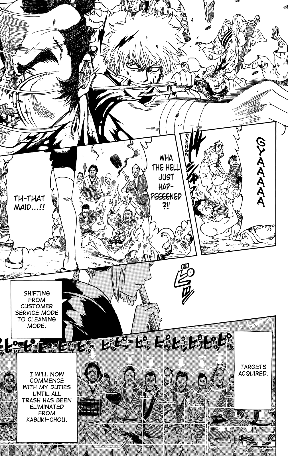 Halaman dari Gintama Chapter 303