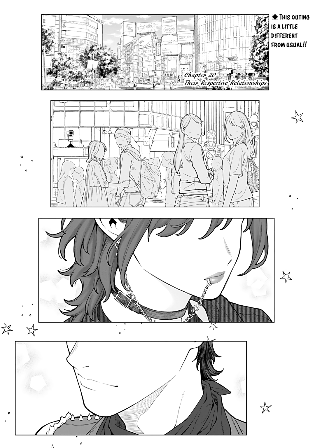 Halaman dari Kaisha to Shiseikatsu: On to Off Chapter 20