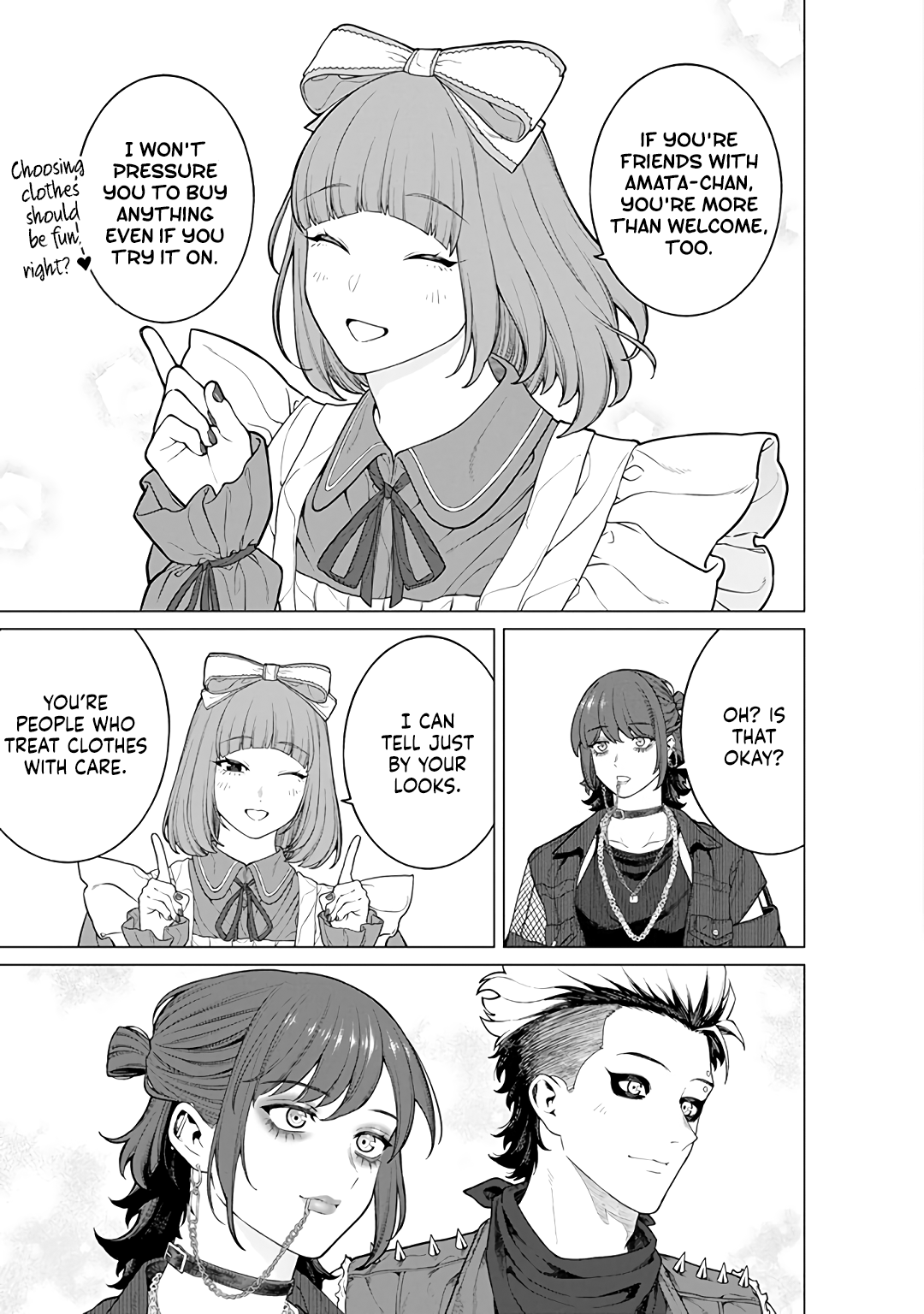 Halaman dari Kaisha to Shiseikatsu: On to Off Chapter 20