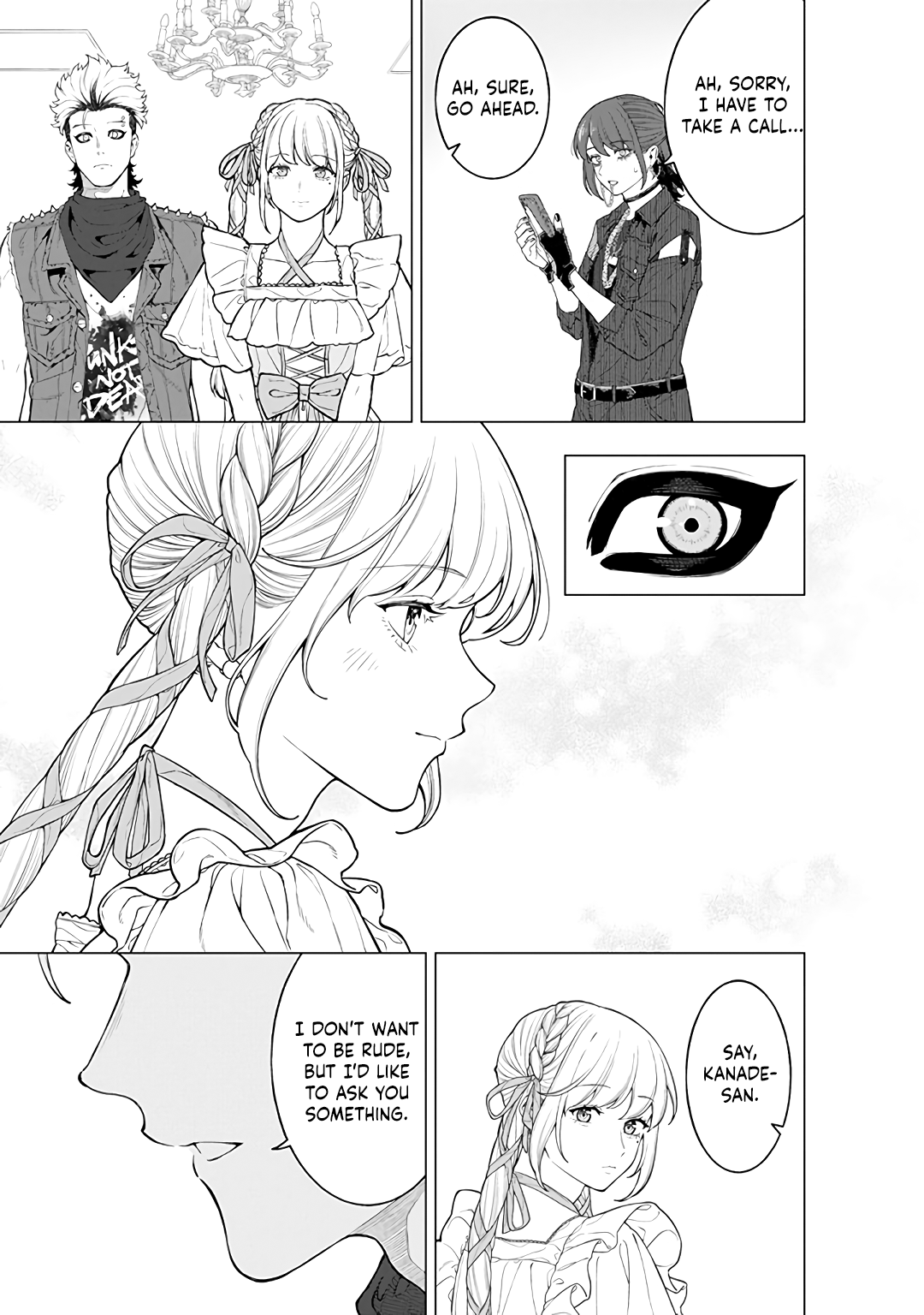 Halaman dari Kaisha to Shiseikatsu: On to Off Chapter 20