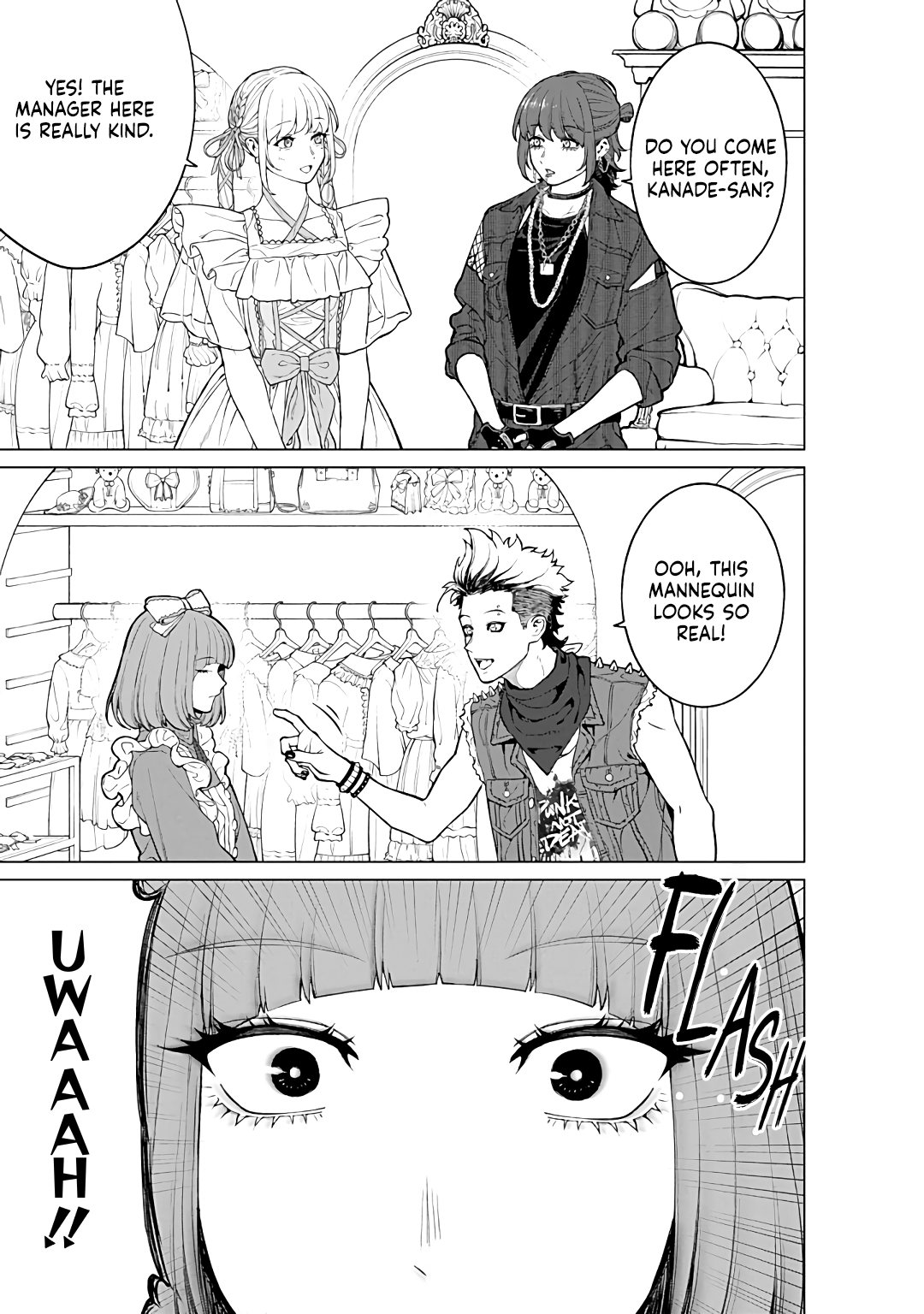 Halaman dari Kaisha to Shiseikatsu: On to Off Chapter 20