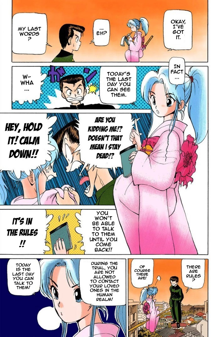 Halaman dari YuYu Hakusho (Official Colored) Chapter 3