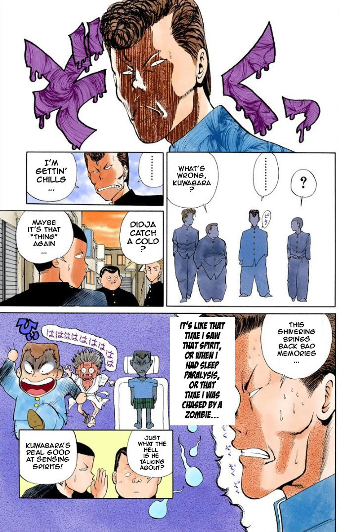 Halaman dari YuYu Hakusho (Official Colored) Chapter 3