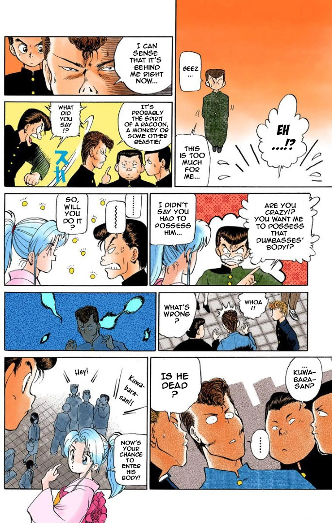 Halaman dari YuYu Hakusho (Official Colored) Chapter 3
