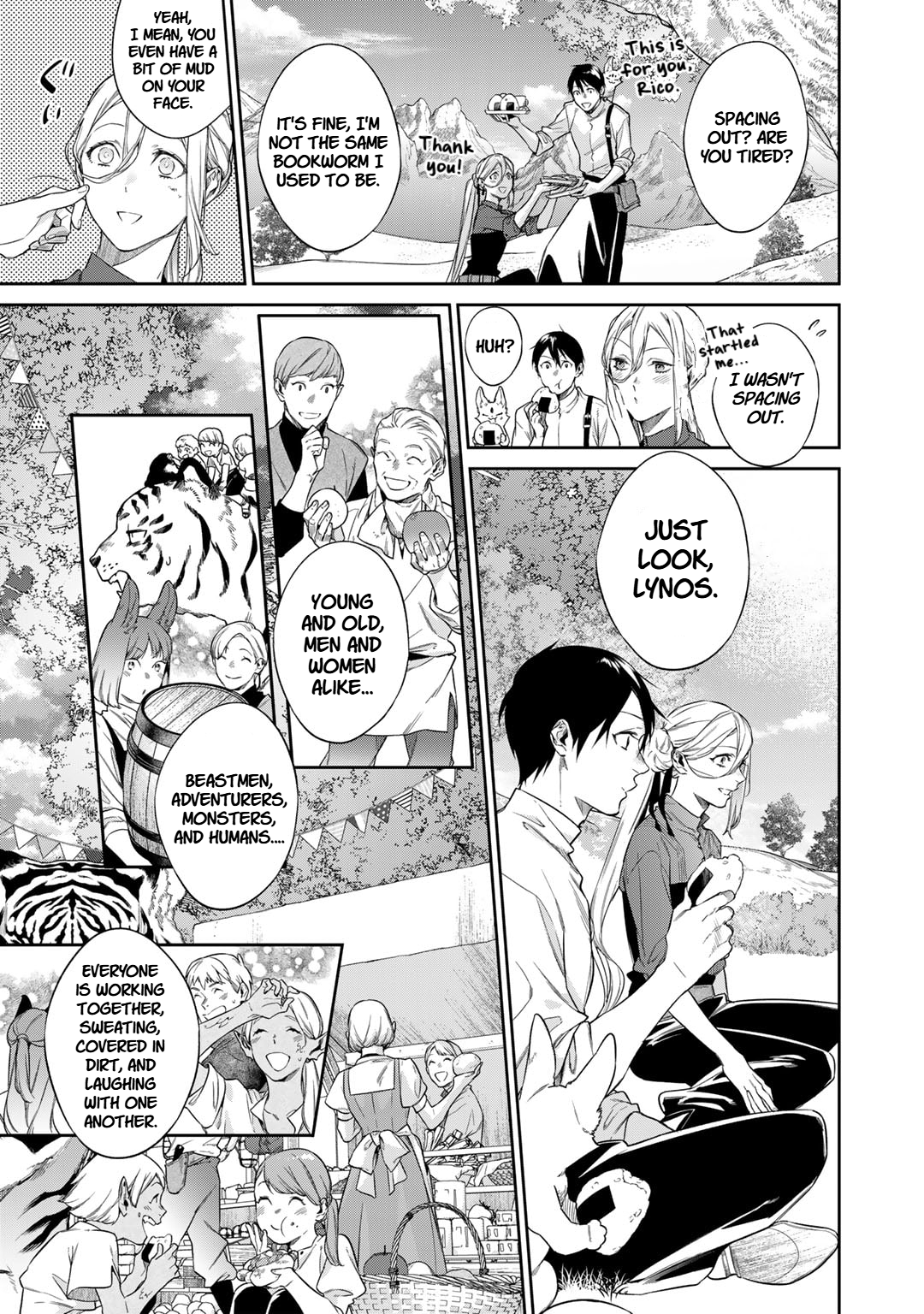 Halaman dari Kekkaishi e no Tensei Chapter 52