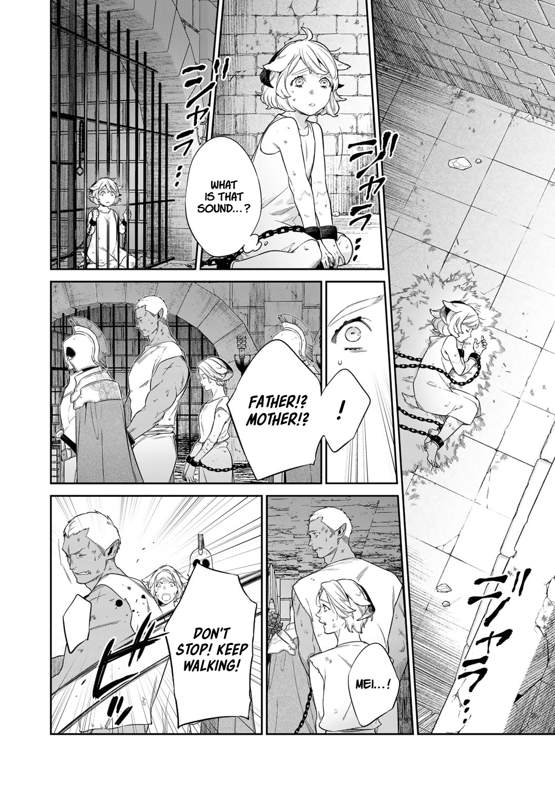 Halaman dari Kekkaishi e no Tensei Chapter 52