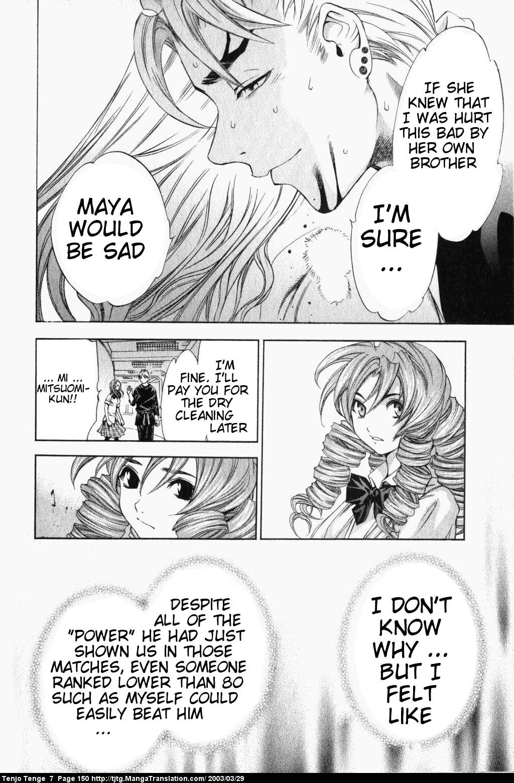 Halaman dari Tenjou Tenge Chapter 44