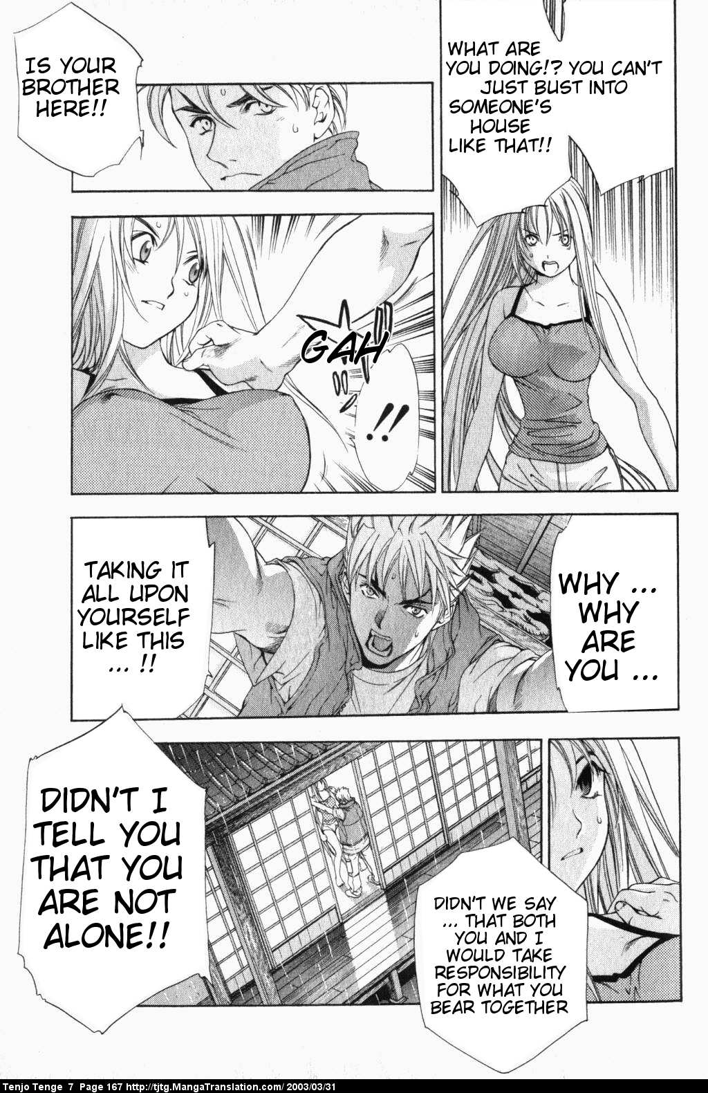 Halaman dari Tenjou Tenge Chapter 44