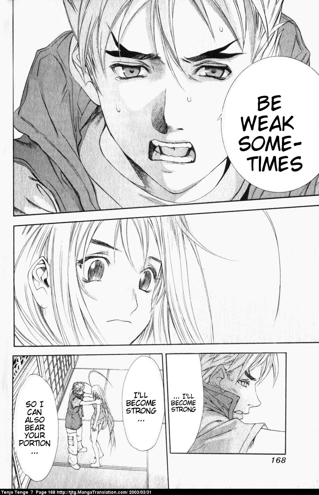 Halaman dari Tenjou Tenge Chapter 44