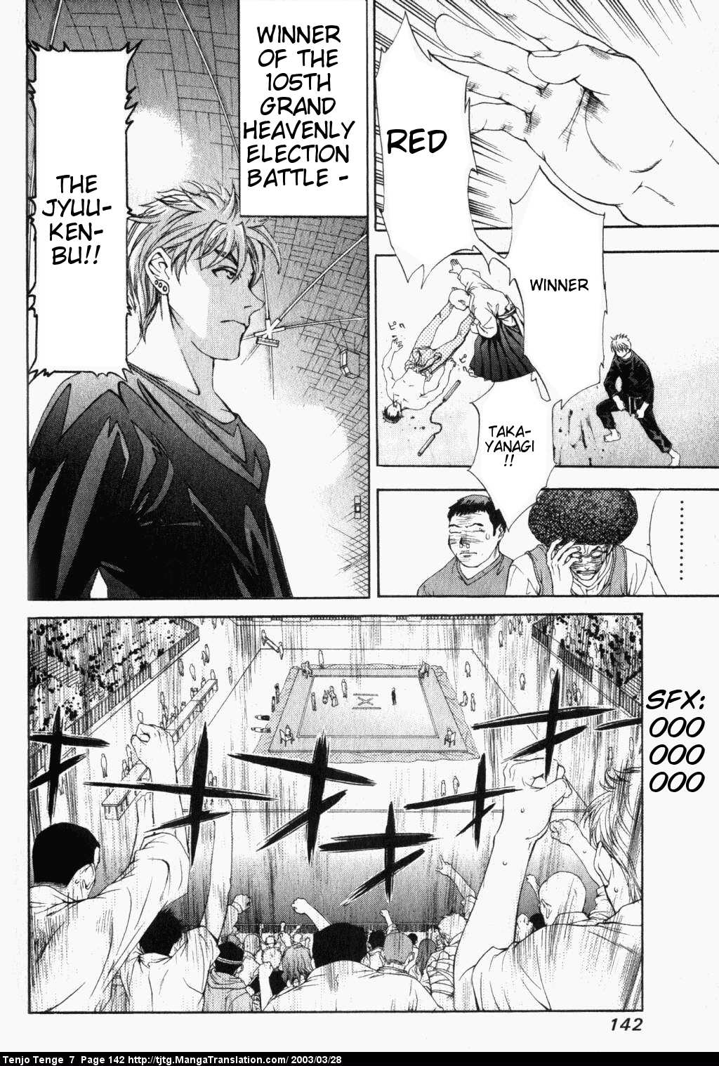 Halaman dari Tenjou Tenge Chapter 44