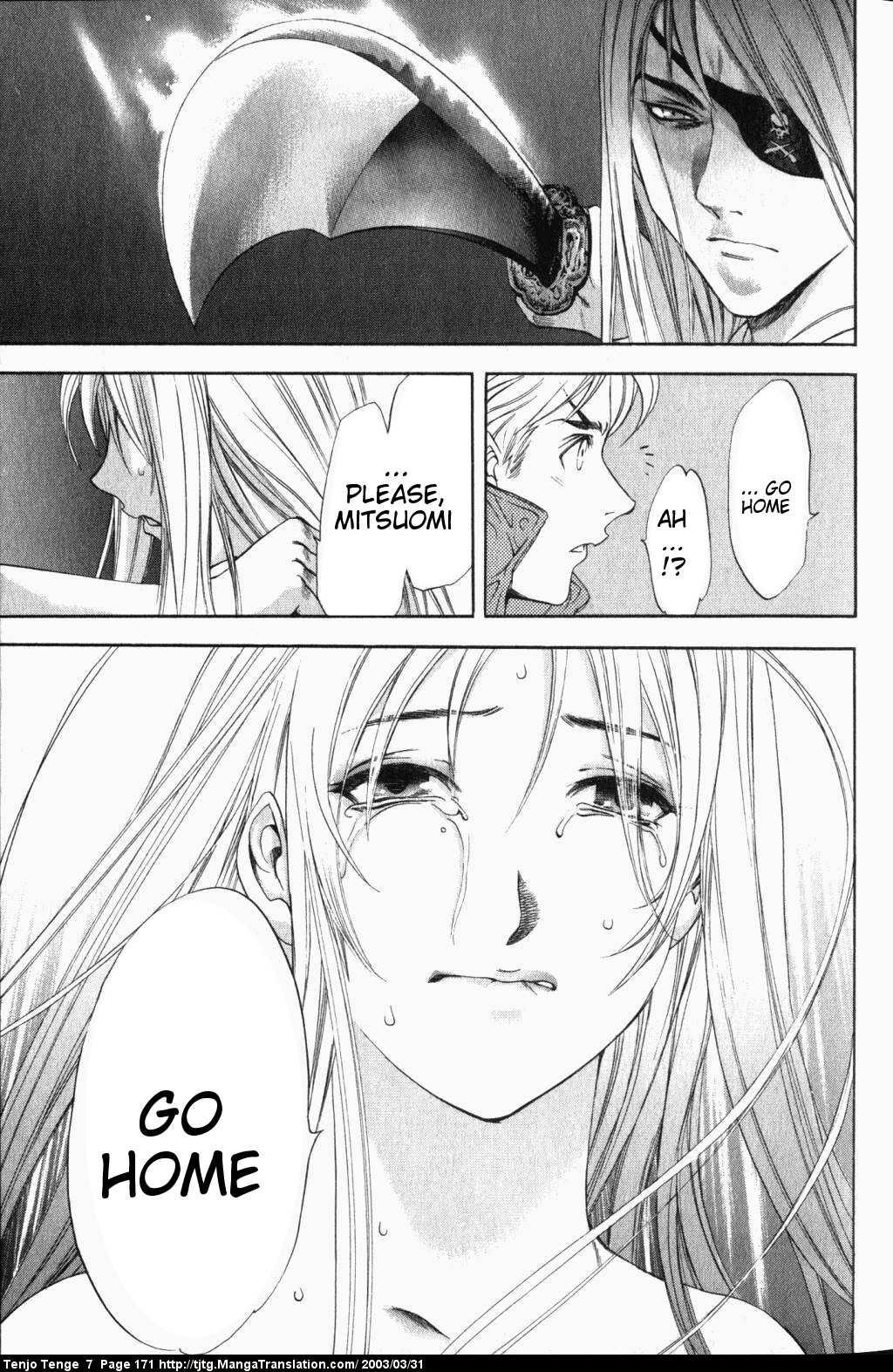 Halaman dari Tenjou Tenge Chapter 44