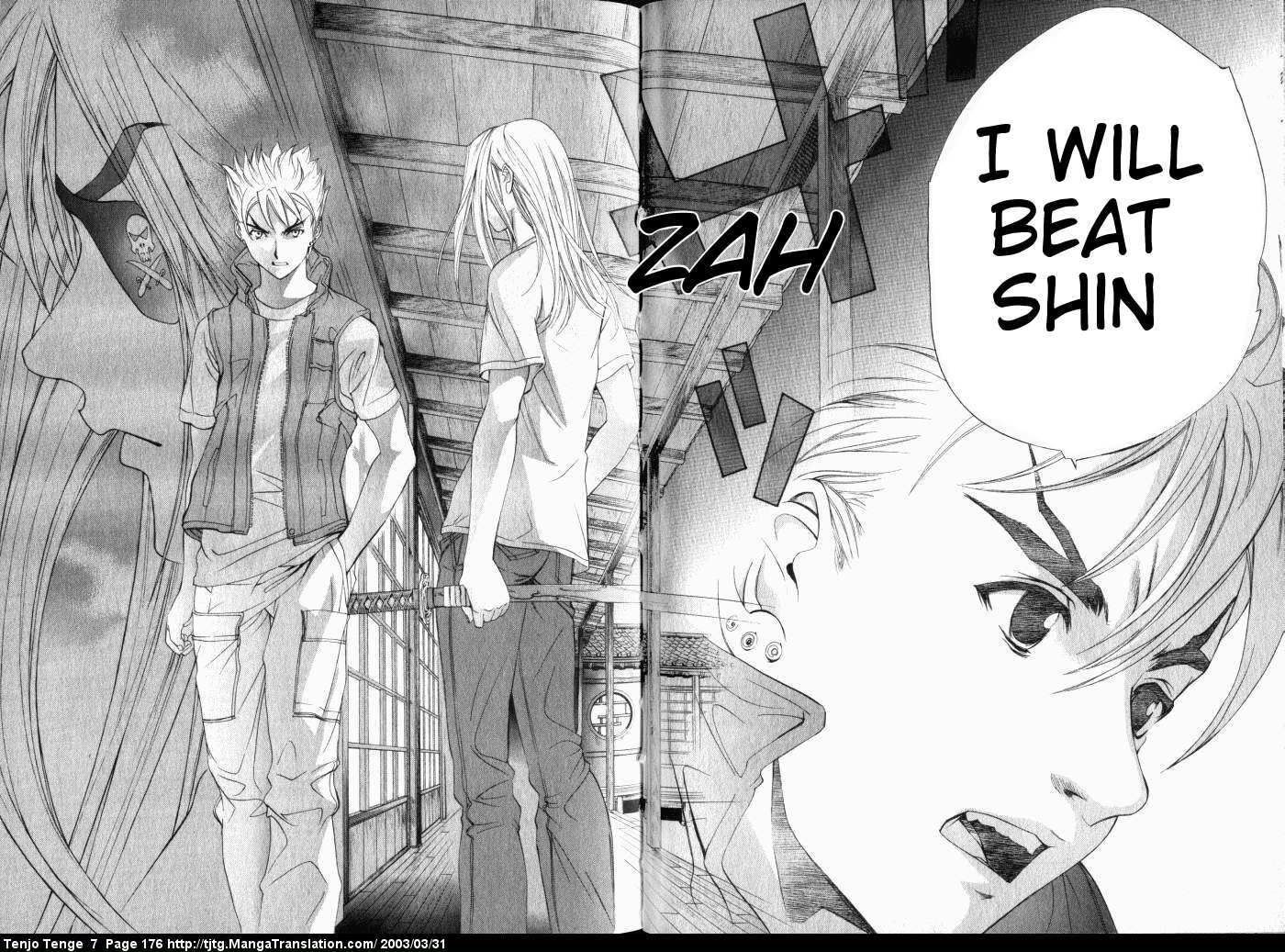 Halaman dari Tenjou Tenge Chapter 44