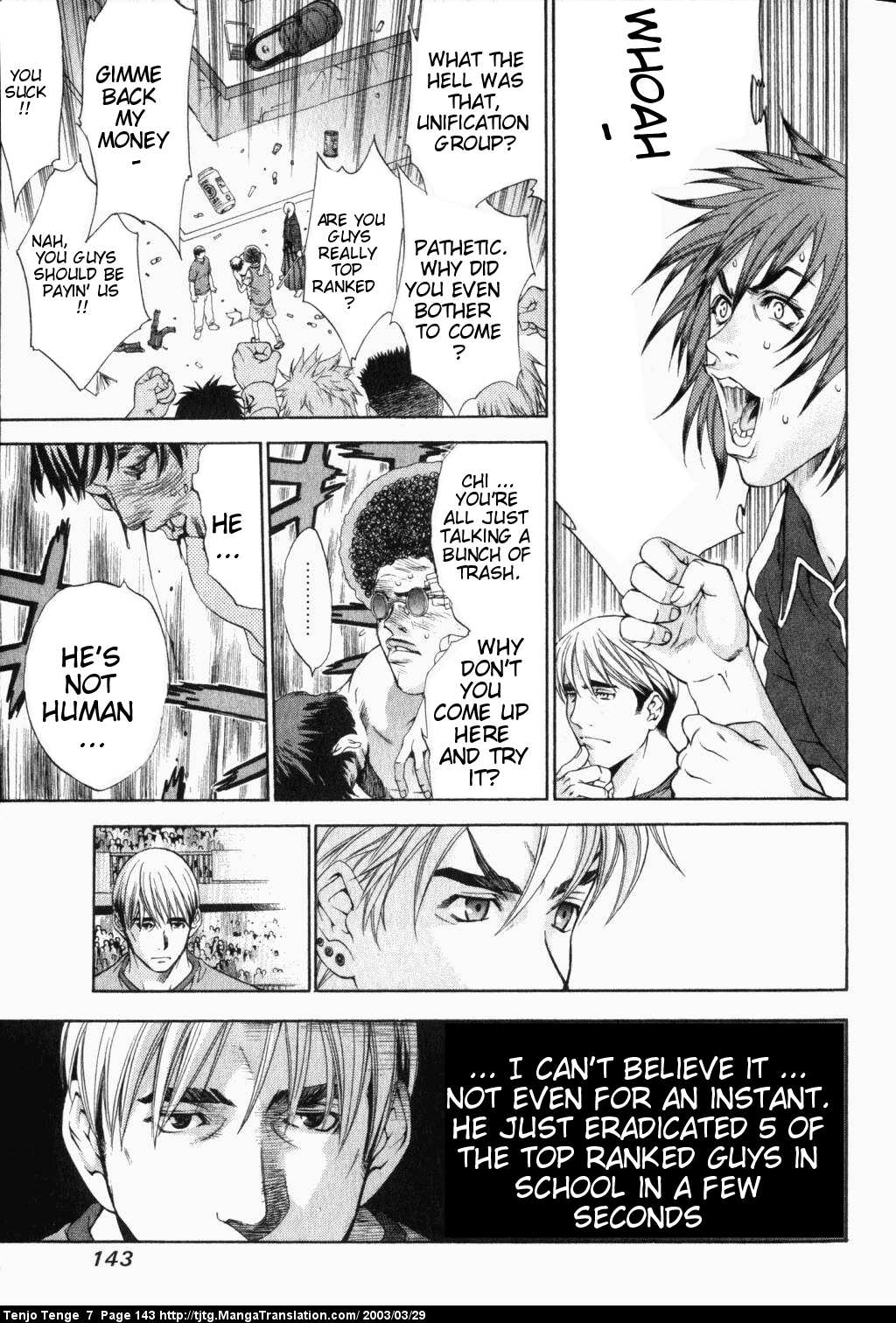 Halaman dari Tenjou Tenge Chapter 44