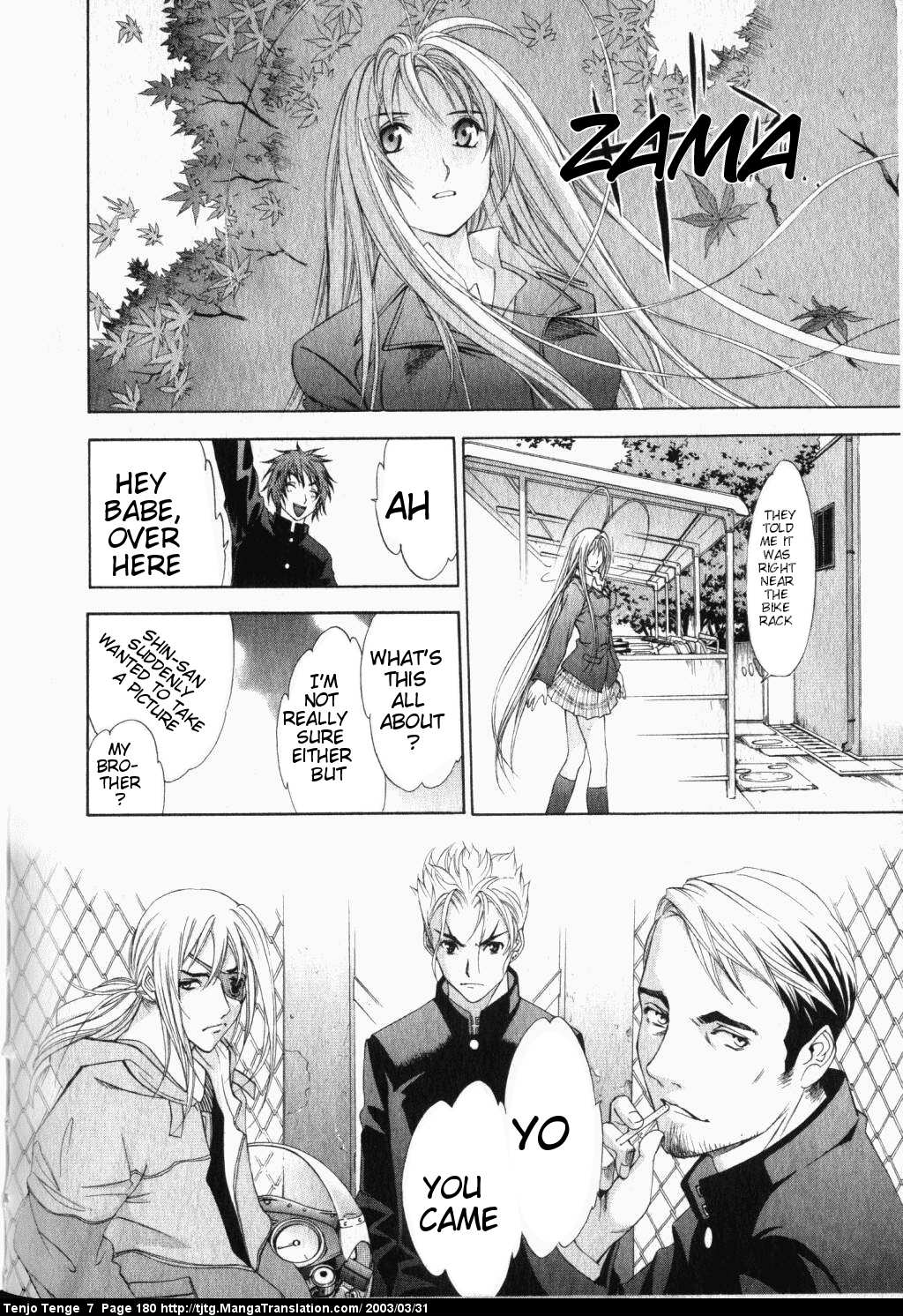 Halaman dari Tenjou Tenge Chapter 44