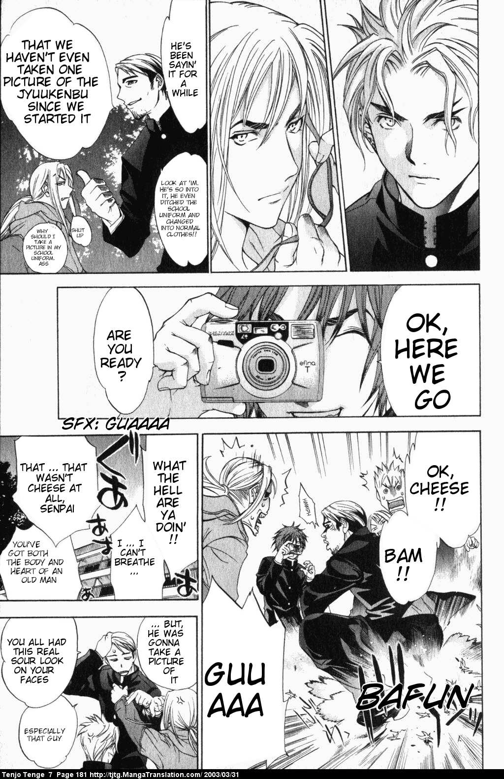 Halaman dari Tenjou Tenge Chapter 44