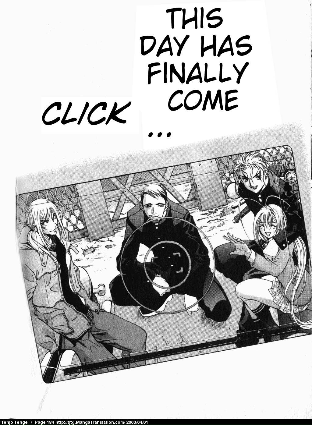 Halaman dari Tenjou Tenge Chapter 44