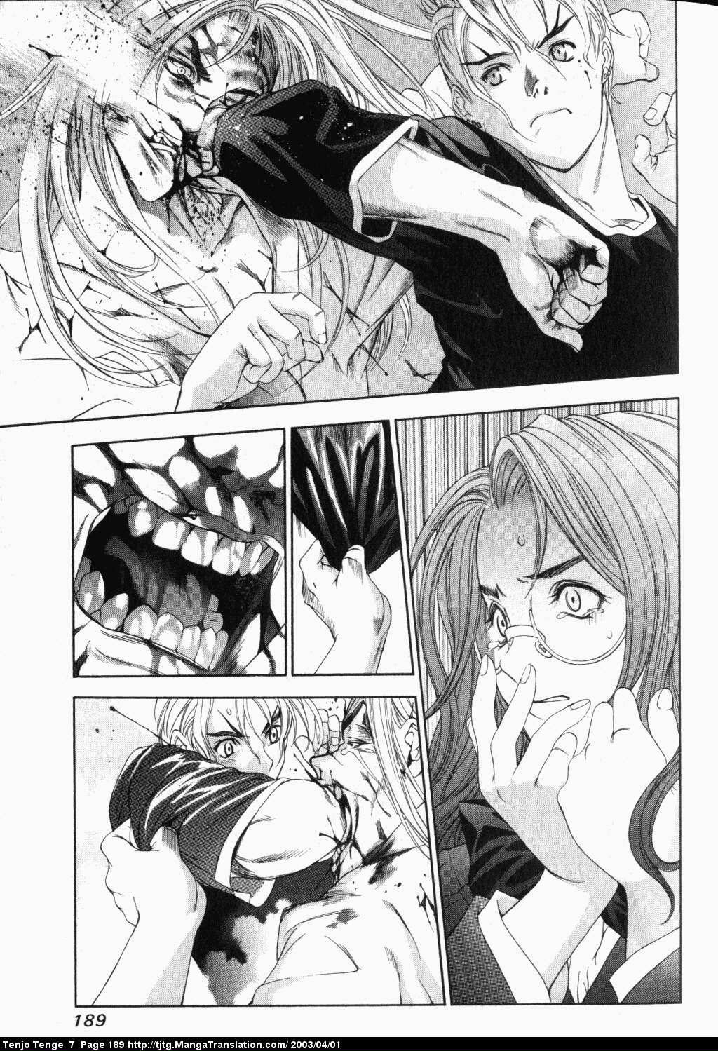 Halaman dari Tenjou Tenge Chapter 44