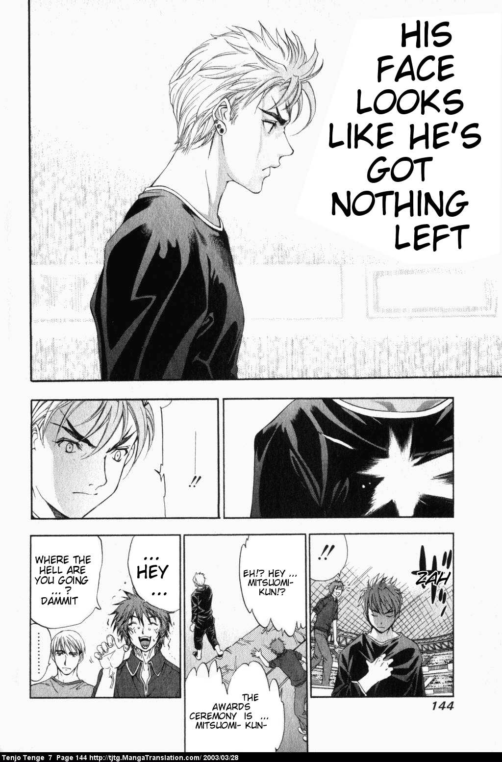 Halaman dari Tenjou Tenge Chapter 44