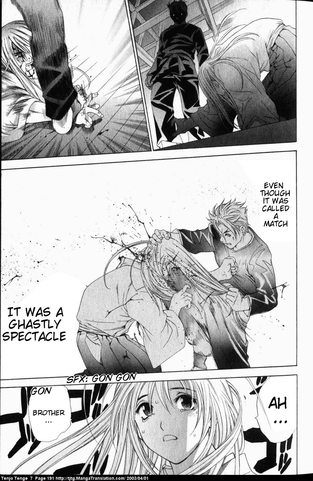 Halaman dari Tenjou Tenge Chapter 44