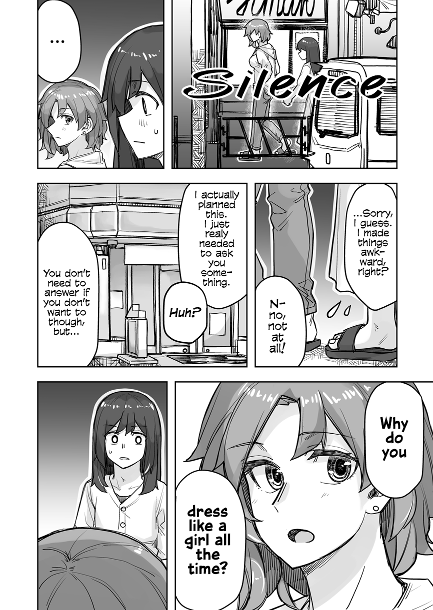 Halaman dari Ikemen Joshi to Josou Danshi Chapter 67