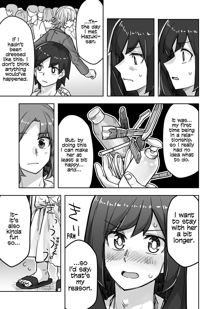 Halaman dari Ikemen Joshi to Josou Danshi Chapter 67