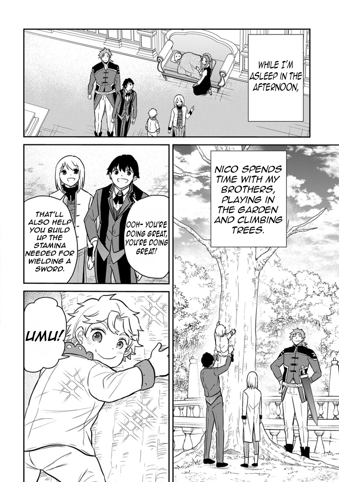 Halaman dari Tensei Youjo wa Akiramenai Chapter 54