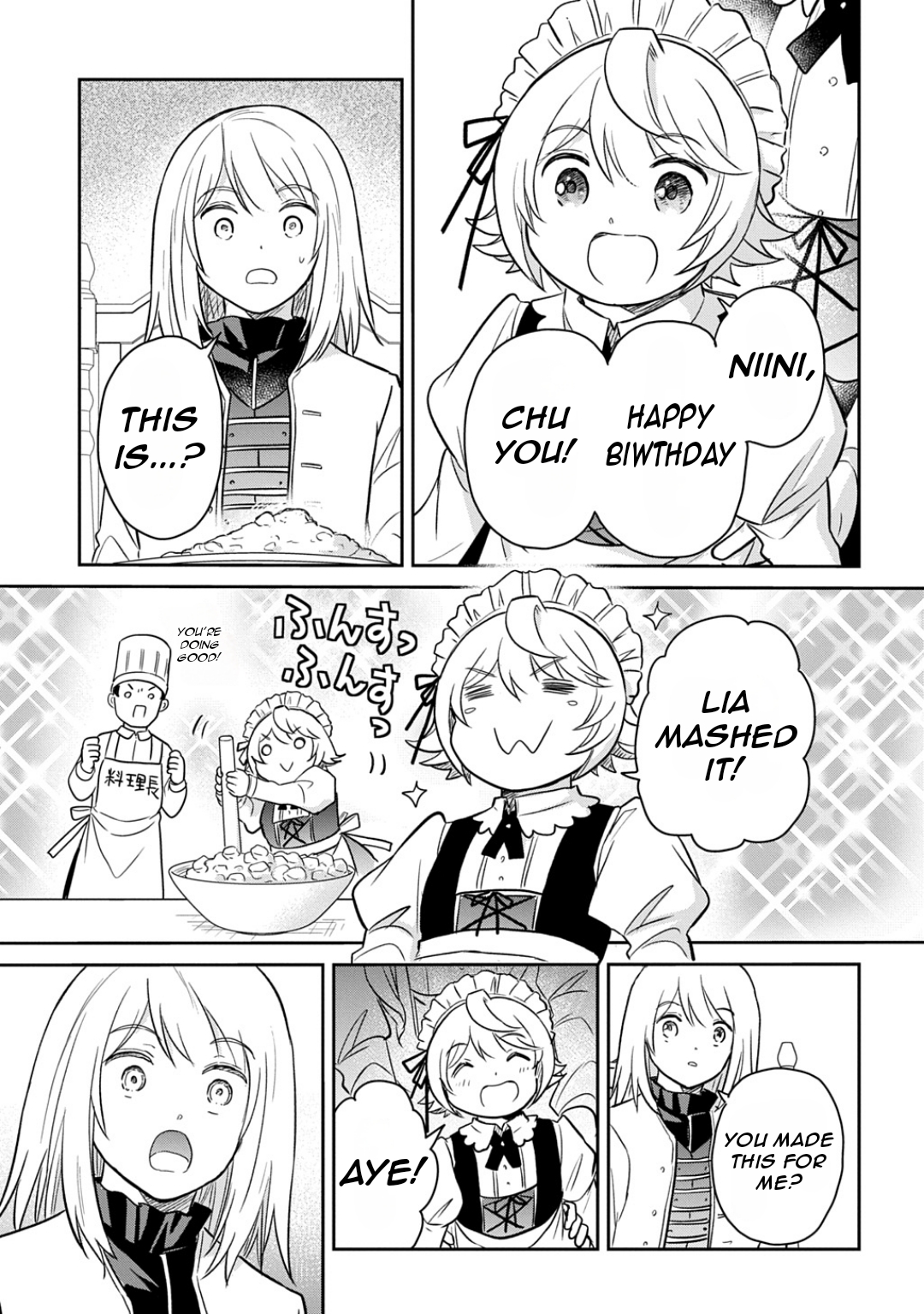 Halaman dari Tensei Youjo wa Akiramenai Chapter 54