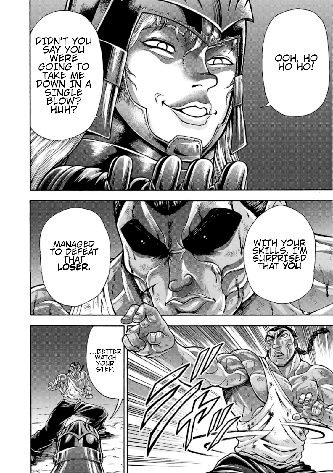 Baki Gaiden - Retsu Kaiou wa Isekai Tensei Shitemo Ikkou ni Kamawan Chapter 37 Page 12