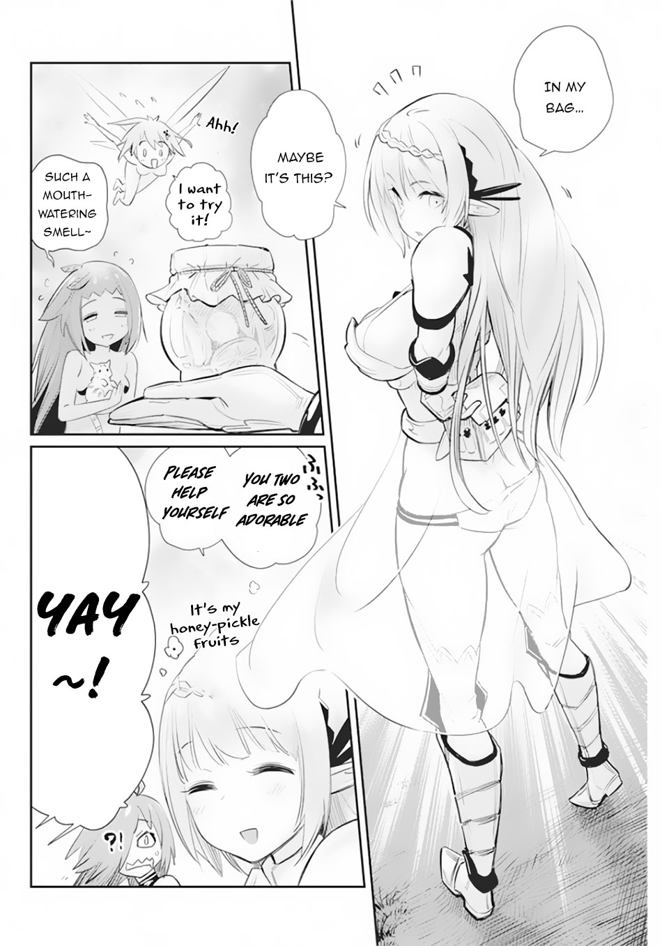 Halaman dari S-Rank Monster no "Behemoth" Dakedo, Neko to Machigawarete Elf Musume no Pet to Shite Kurashitemasu Chapter 29