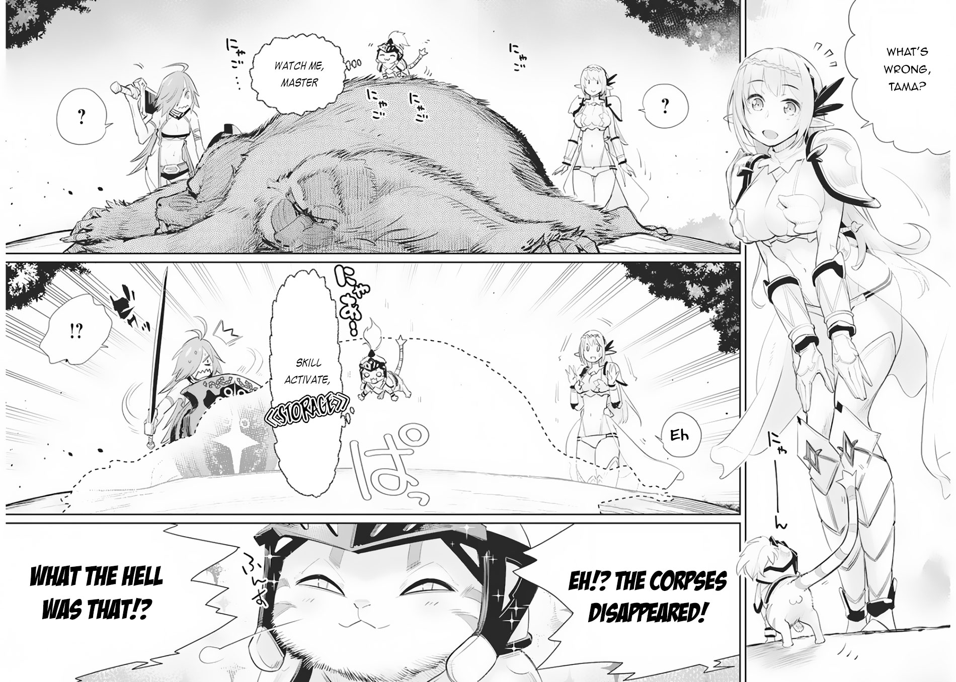 Halaman dari S-Rank Monster no "Behemoth" Dakedo, Neko to Machigawarete Elf Musume no Pet to Shite Kurashitemasu Chapter 29