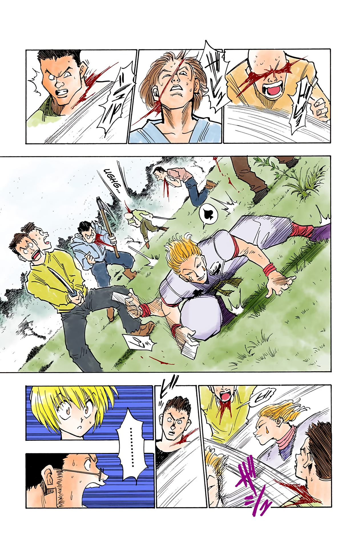 Halaman dari HUNTER x HUNTER (Official Colored) Chapter 9
