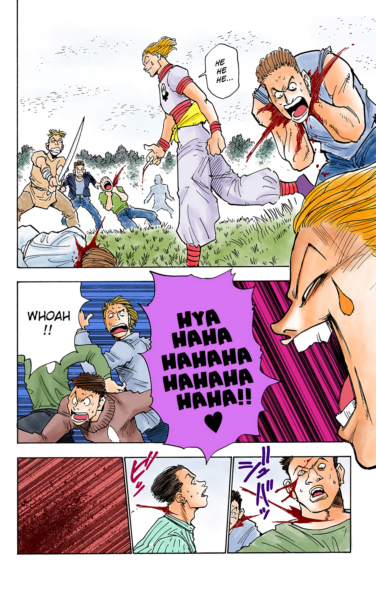 Halaman dari HUNTER x HUNTER (Official Colored) Chapter 9