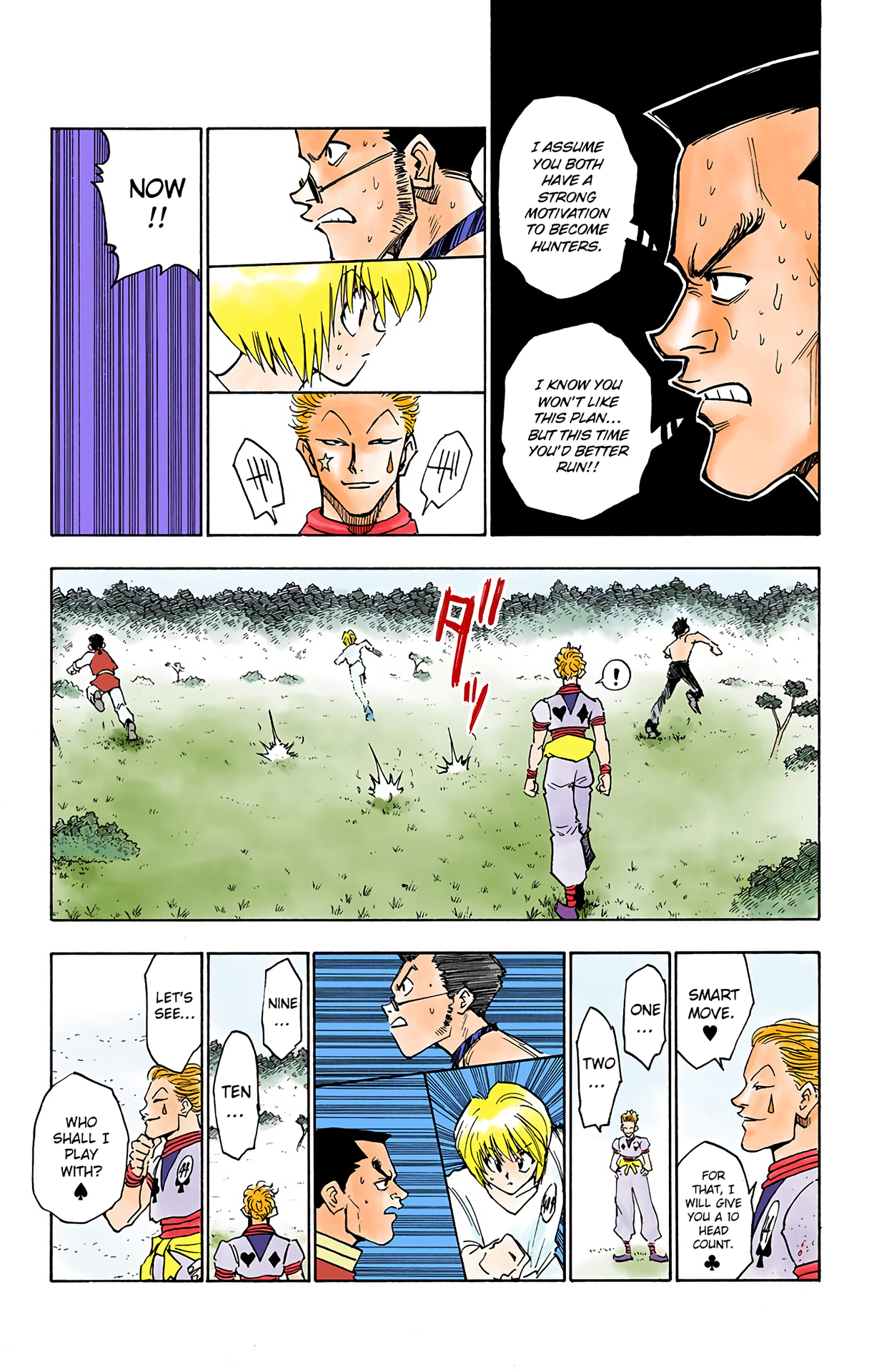 Halaman dari HUNTER x HUNTER (Official Colored) Chapter 9