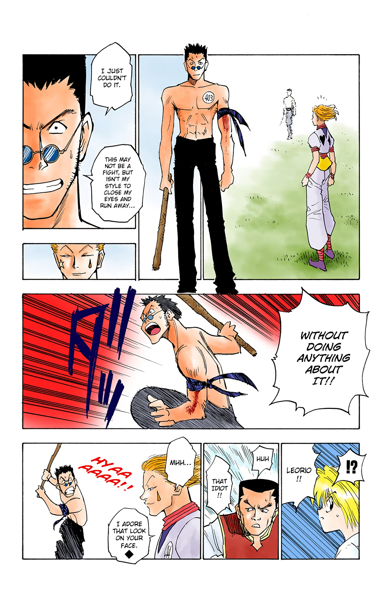 Halaman dari HUNTER x HUNTER (Official Colored) Chapter 9
