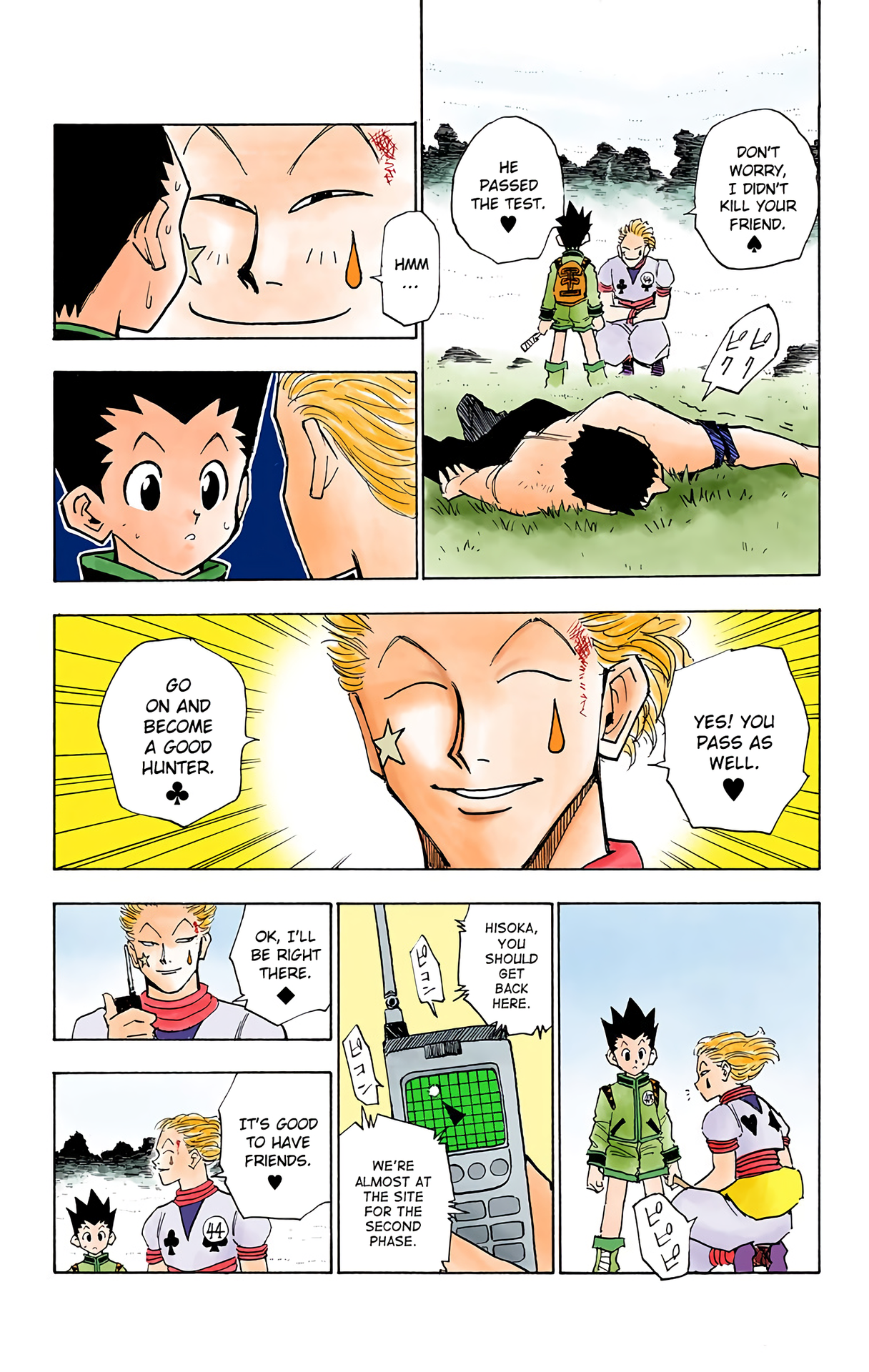 Halaman dari HUNTER x HUNTER (Official Colored) Chapter 9