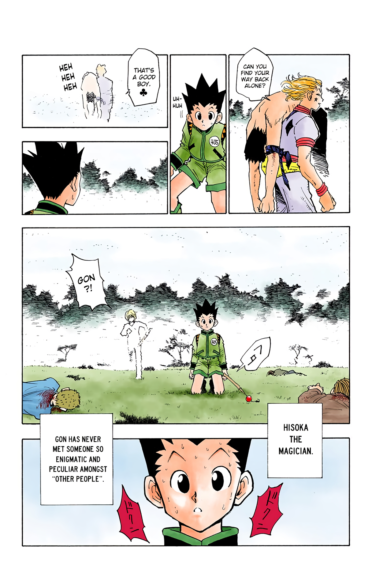 Halaman dari HUNTER x HUNTER (Official Colored) Chapter 9